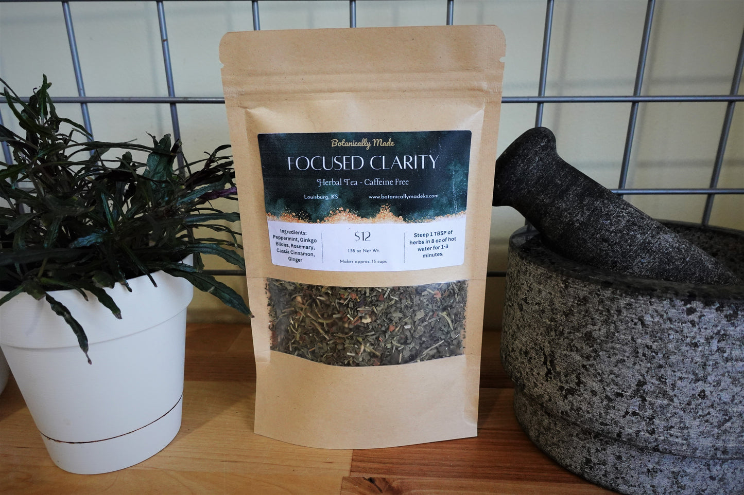 Focused Clarity Herbal Tea