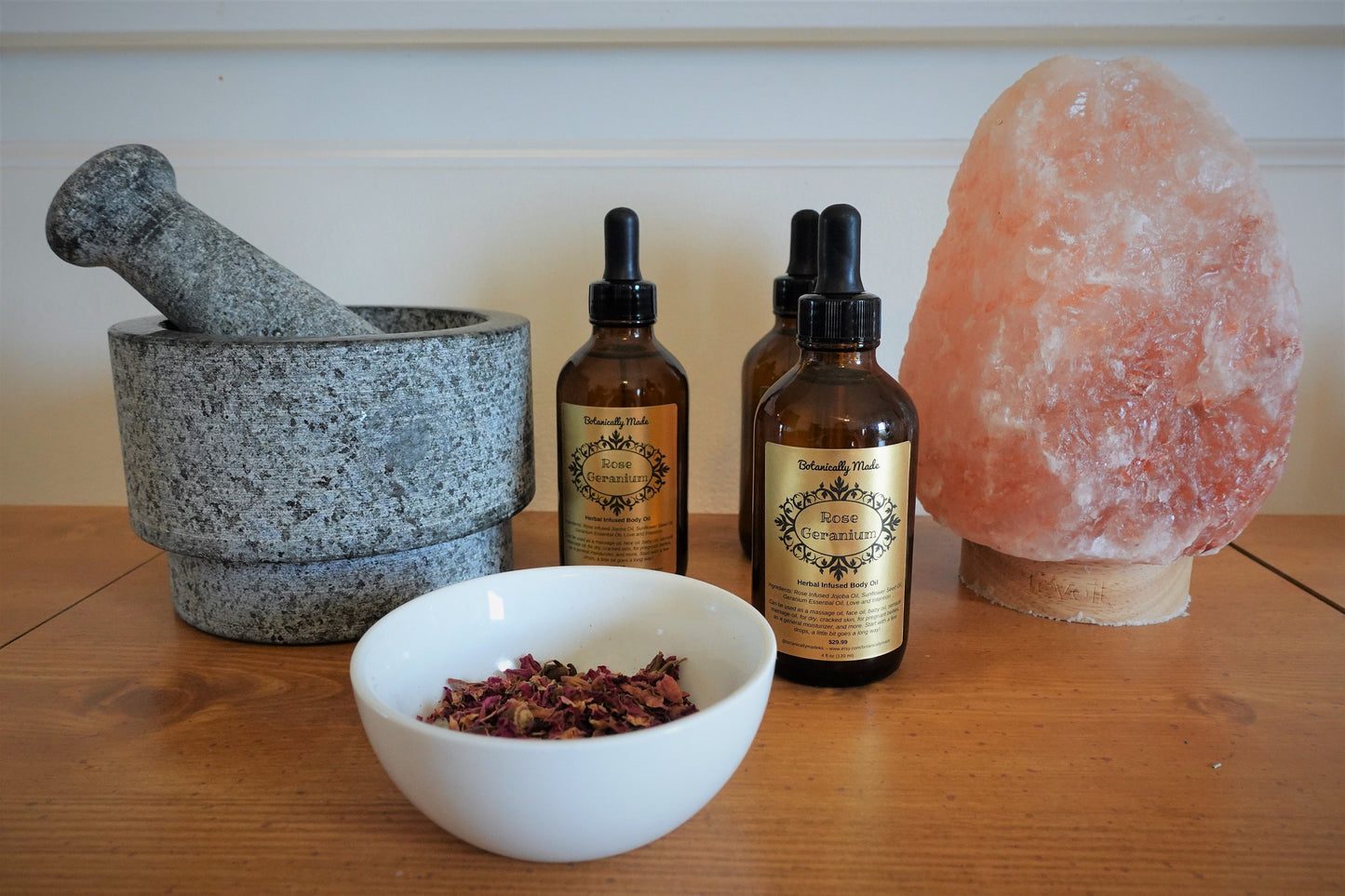 Rose Geranium Body Oil