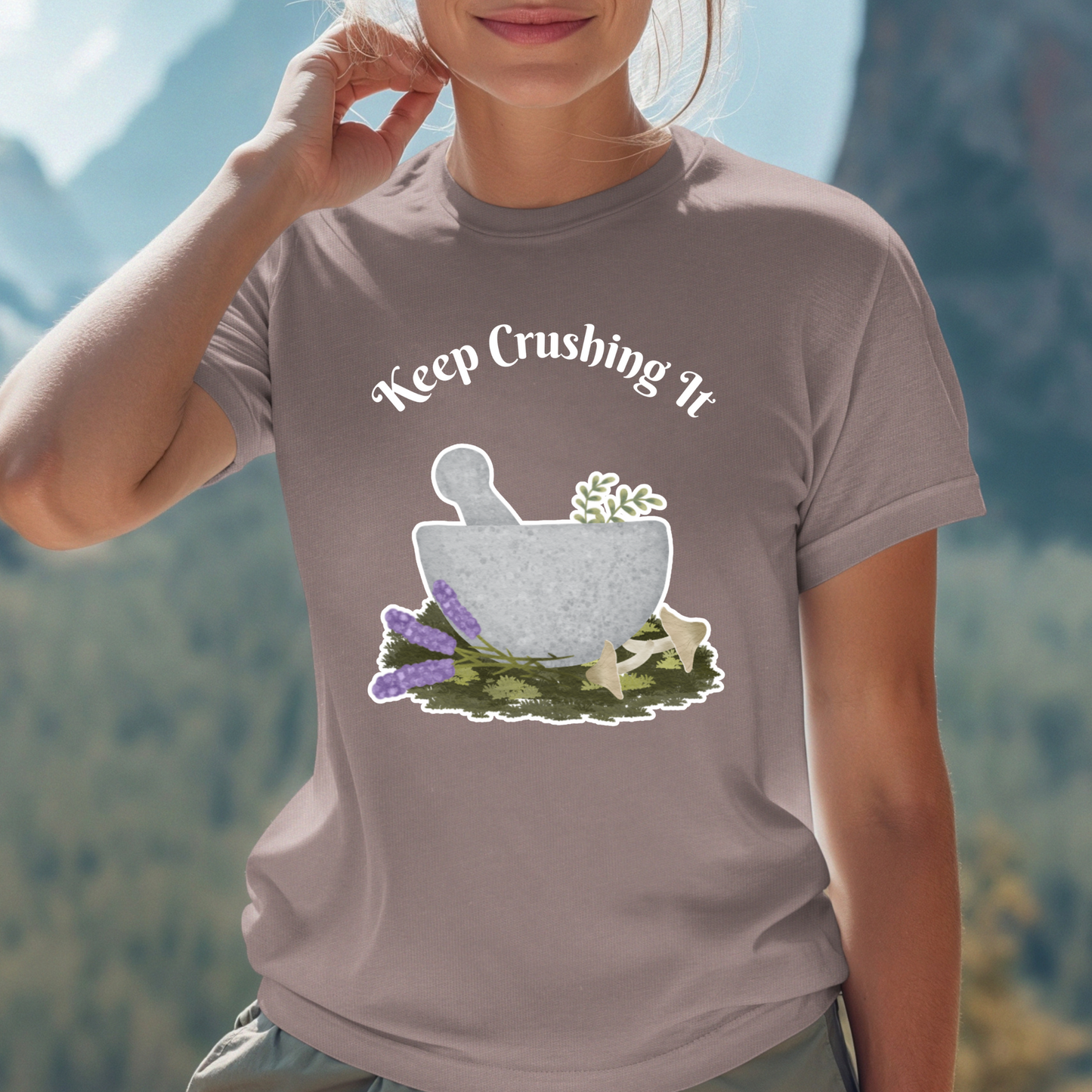 Keep Crushing It Graphic T Shirt